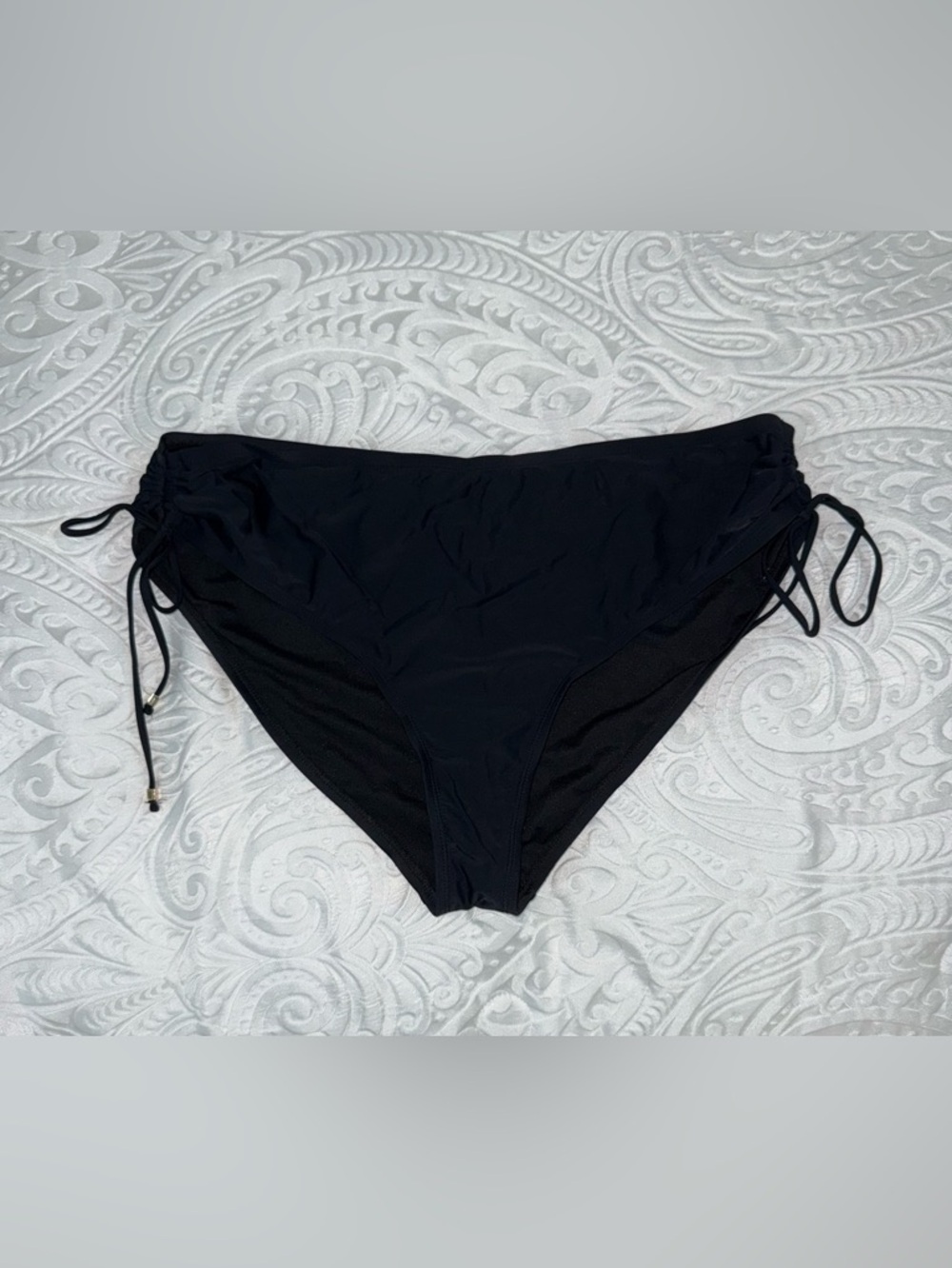 Time and Tru Black Bikini Bottom - Classic Brief